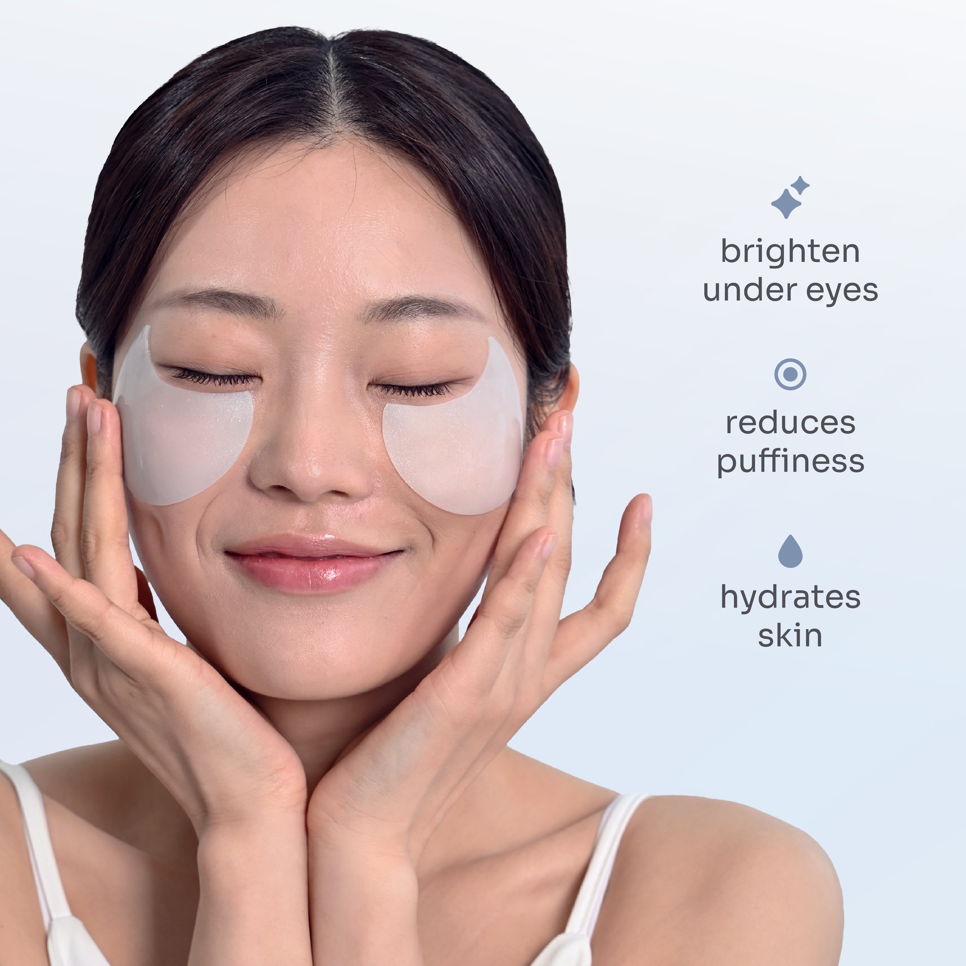 Hydrogel Eye Recovery Patch