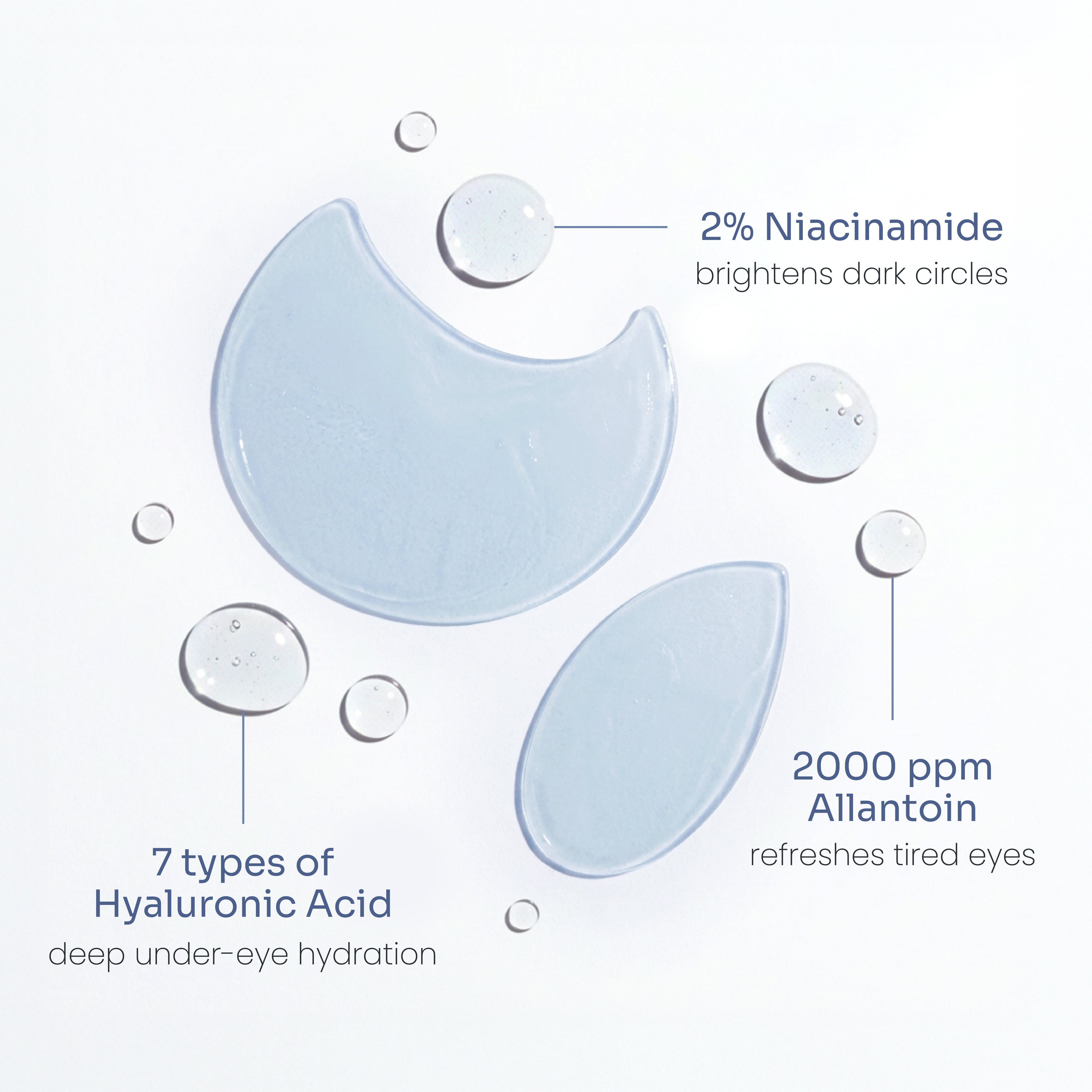 Hydrogel Eye Recovery Patch